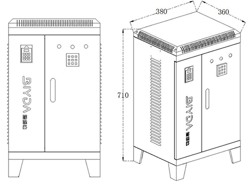Fuente de alimentación 20-30kW (soporte de suelo)