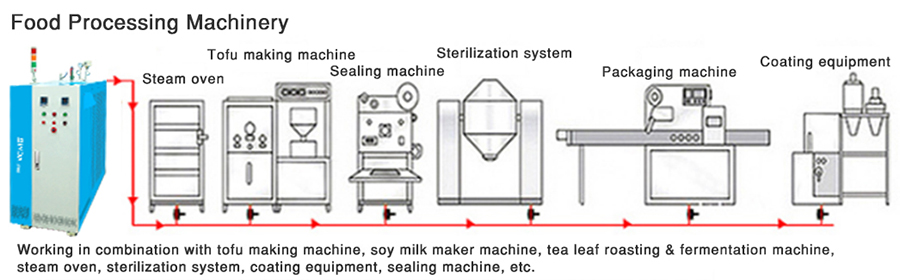 Generador de vapor de calentamiento por inducción